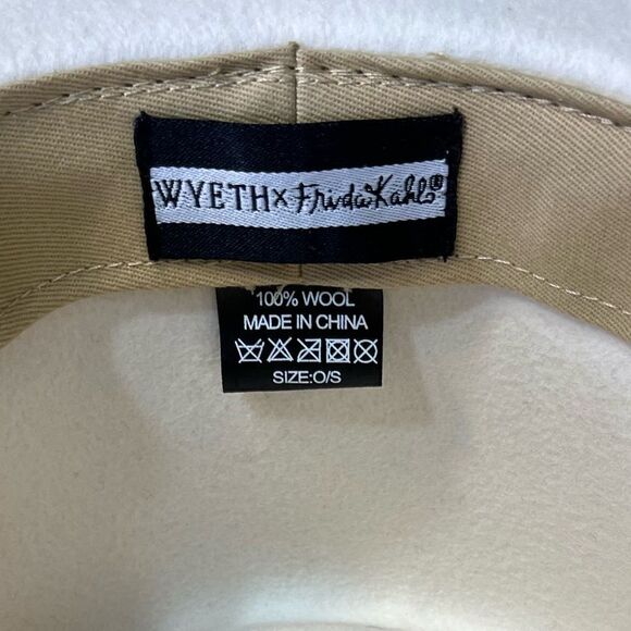 NEW Wyeth x Frida Kahlo Rafaela Crema Hat Wool OS - Picture 12 of 14